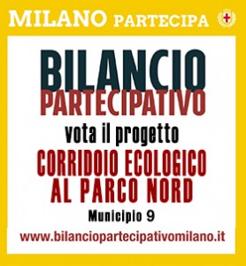 volantino Bilancio partecipativo Comune di Milano